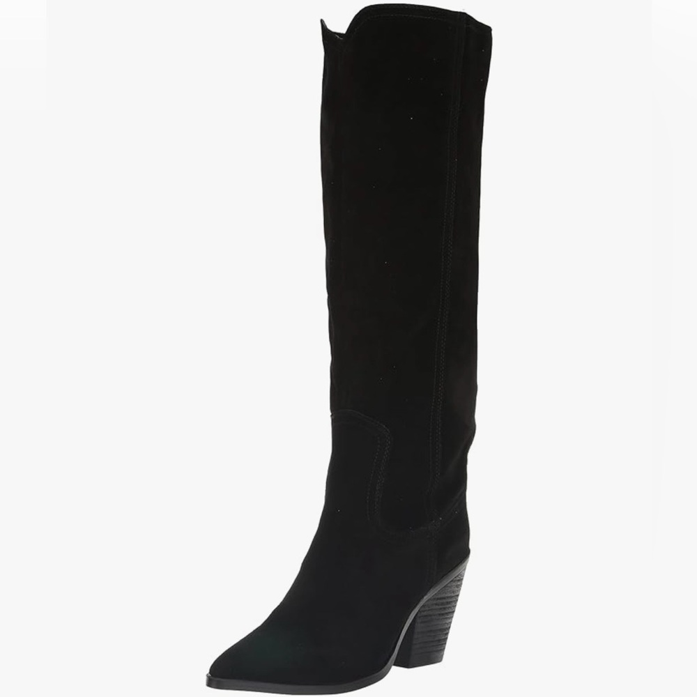 EUC Black Suede Boots, Waterproof, Women’s size 9